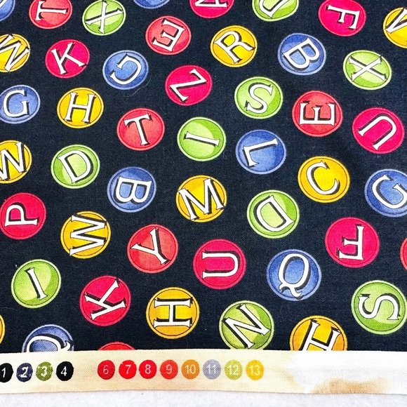 Rare J. Wecker Frisch Tidings of Great Joy Quilt/Sewing Fabric BTY - Picture 5 of 5